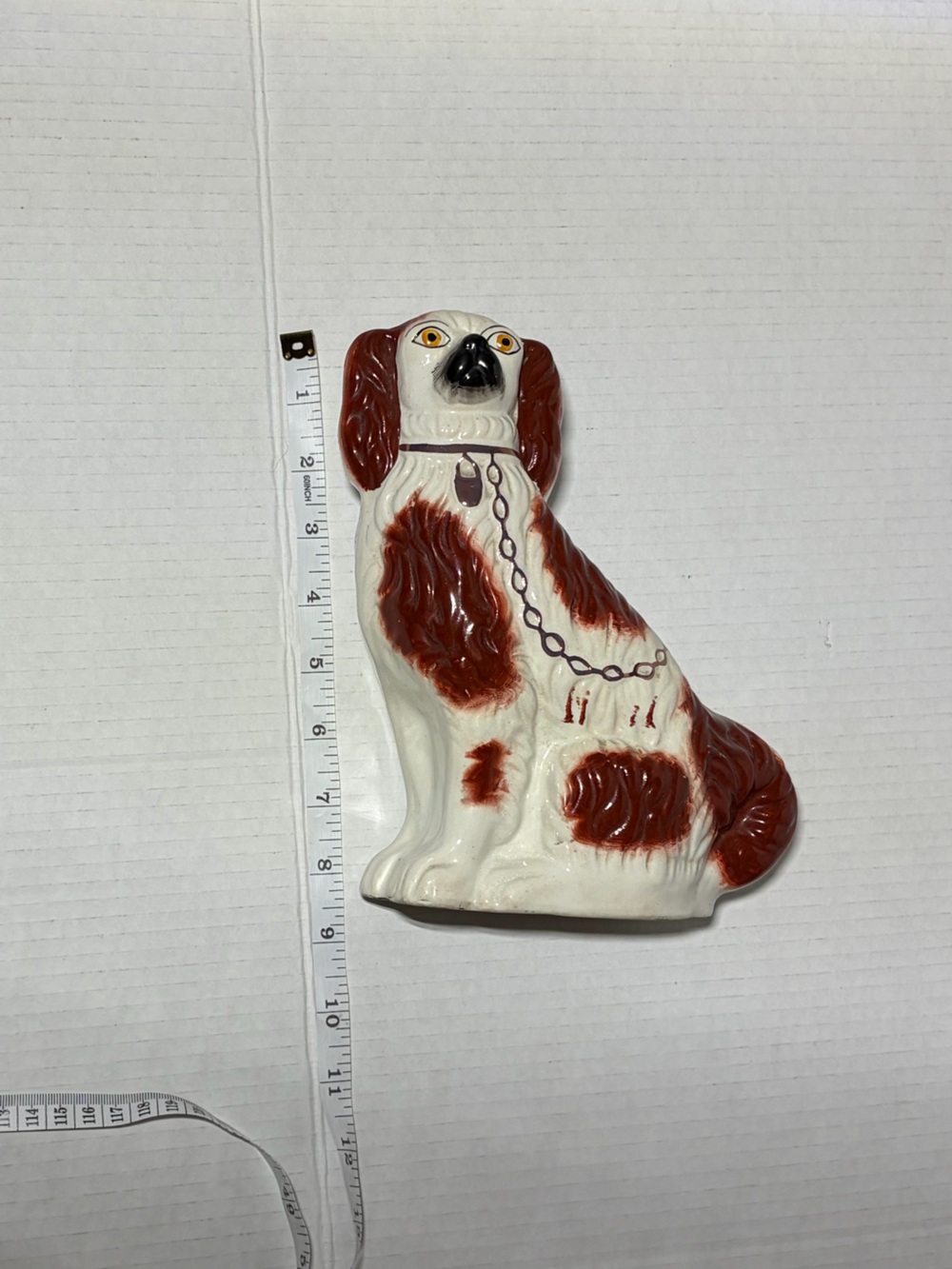 Vintage Staffordshire Spaniel Figurine - Picture 10 of 11